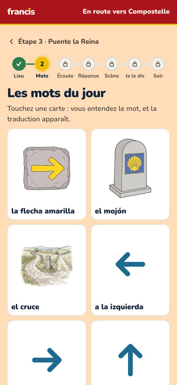 Les mots du jour : des cartes dessinées
