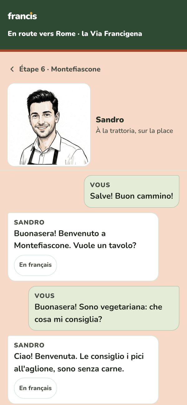 Une vraie conversation avec Sandro, serveur de trattoria à Montefiascone