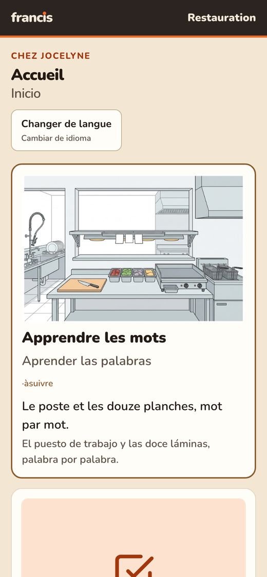 Onze langues d'appui