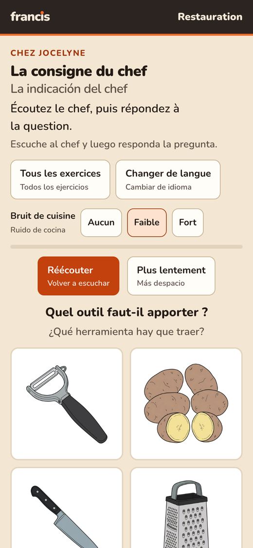La consigne du chef